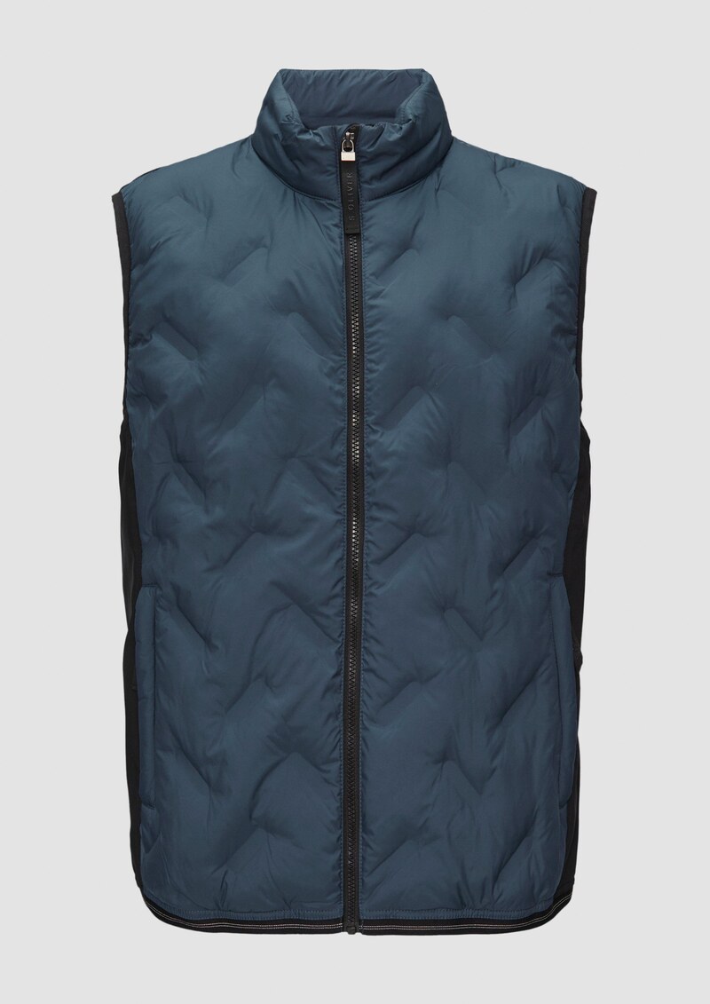 Outdoor-Weste im Fabricmix