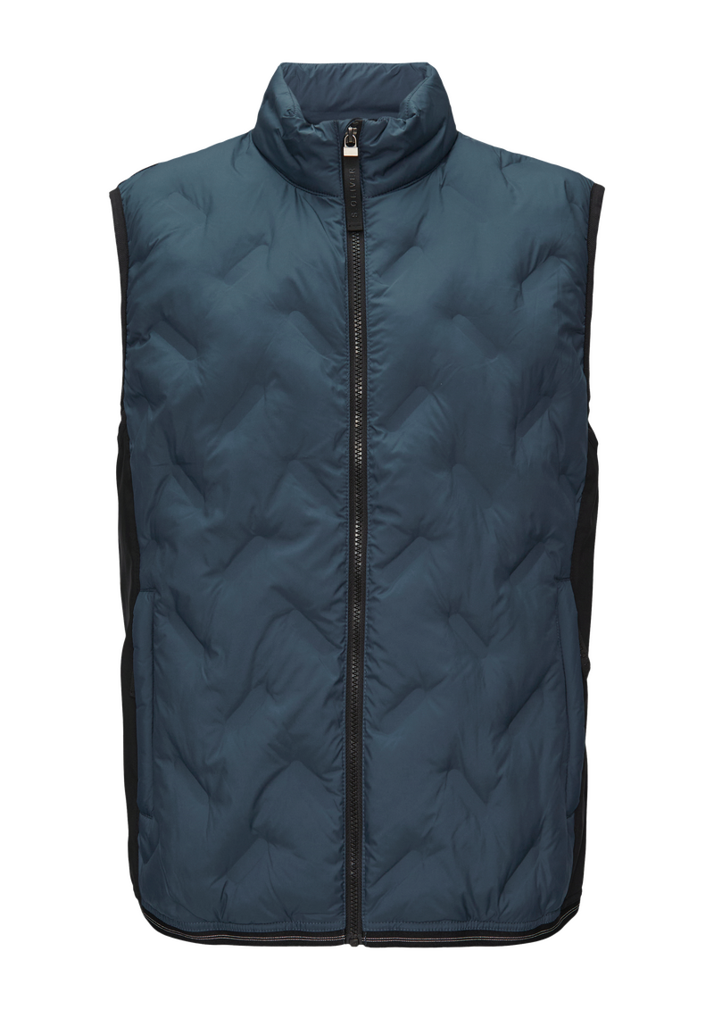 Outdoor-Weste im Fabricmix