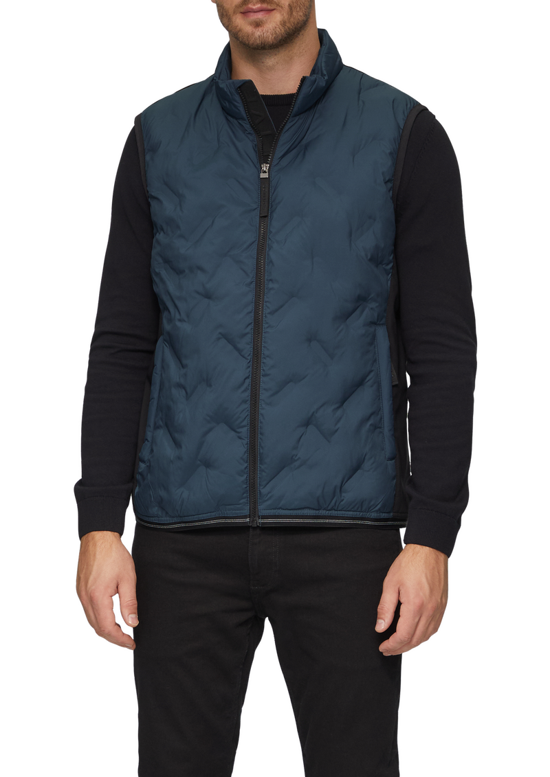 Outdoor-Weste im Fabricmix