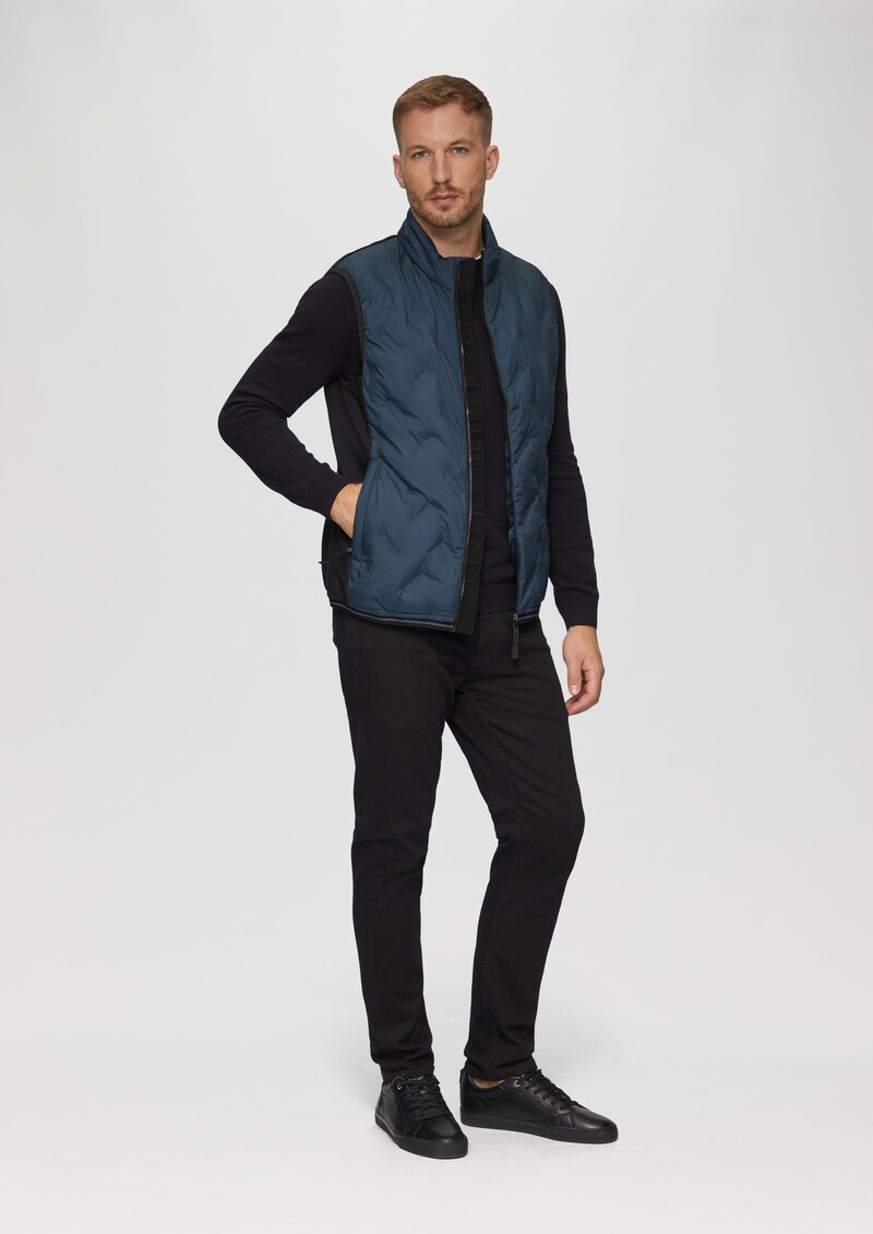 Outdoor-Weste im Fabricmix