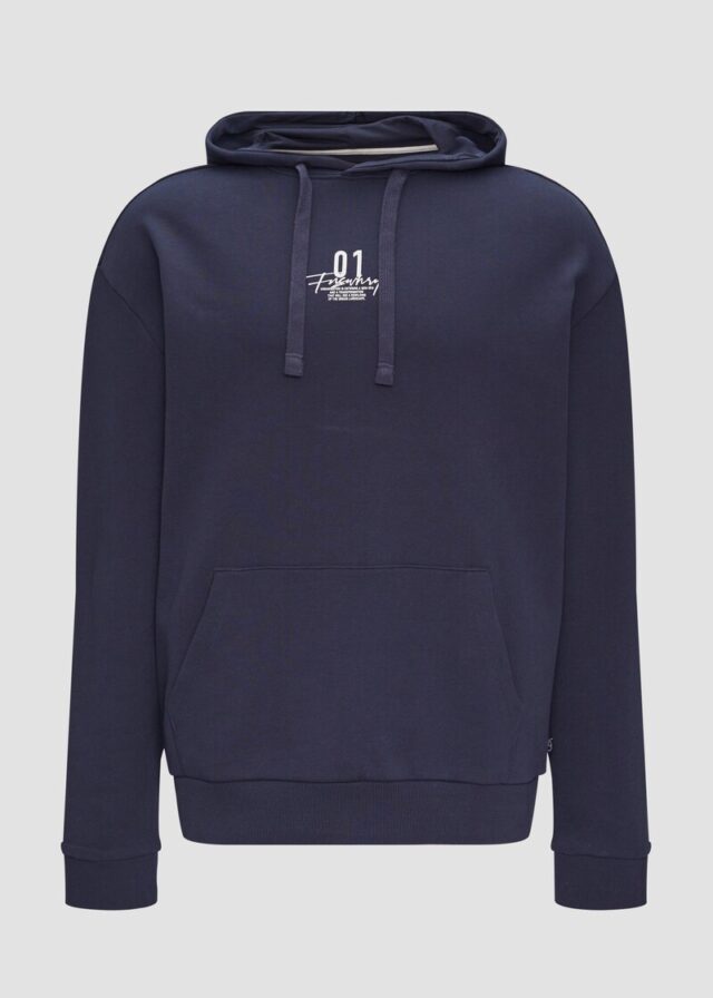 Kapuzen-Sweatshirt mit Frontprint