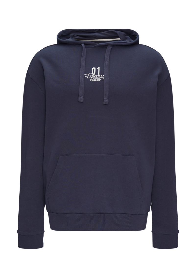Kapuzen-Sweatshirt mit Frontprint