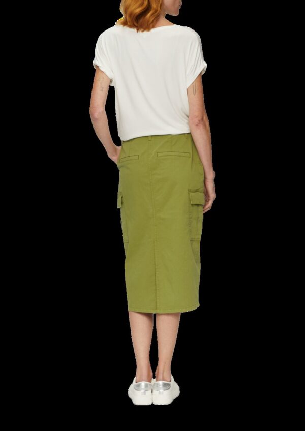 Midi-Cargorock mit Gehschlitz