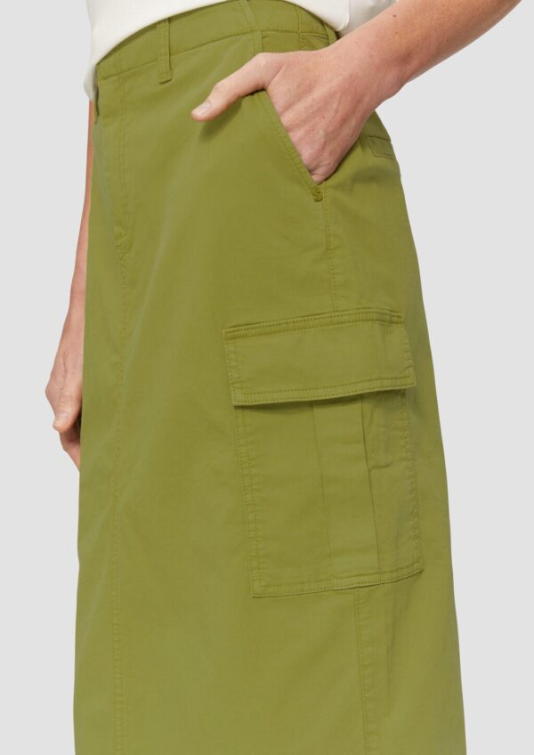 Midi-Cargorock mit Gehschlitz