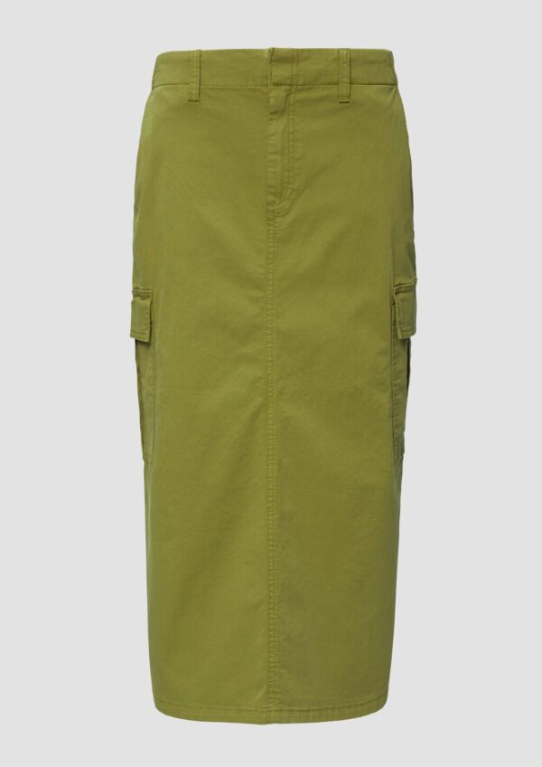 Midi-Cargorock mit Gehschlitz