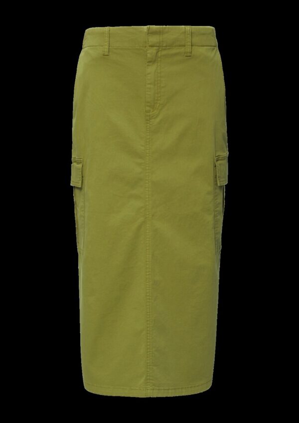 Midi-Cargorock mit Gehschlitz