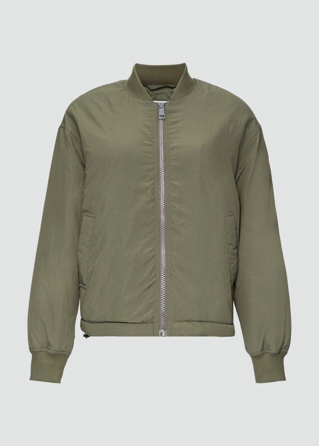 Wattierter Blouson aus leichtem Nylon
