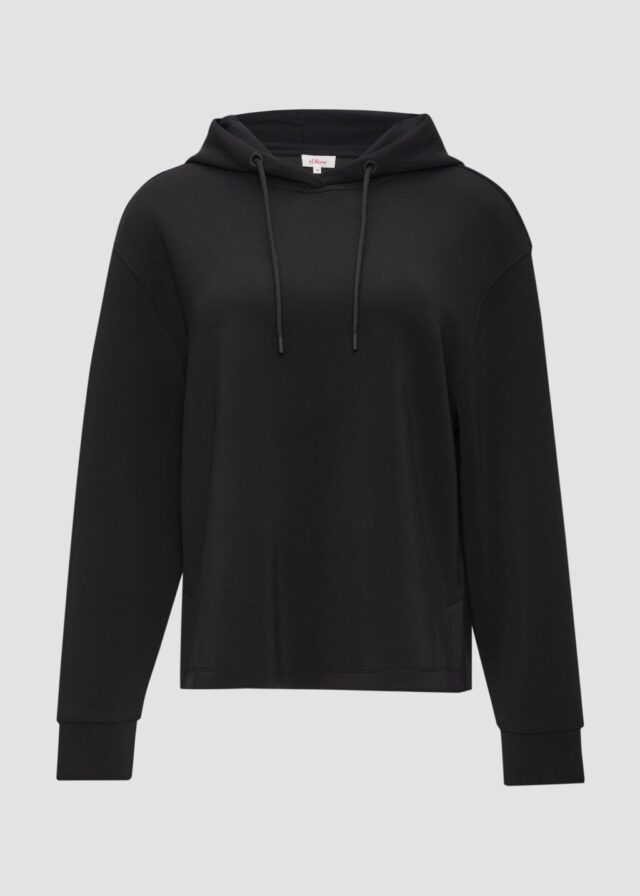 Hoodie aus Scuba im Relaxed Fit