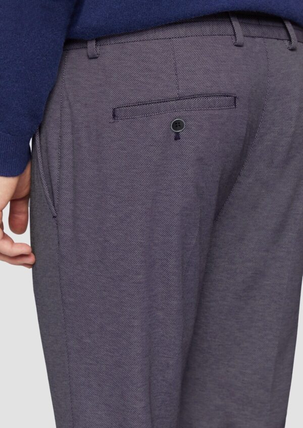 Slim: Joggsuit mit Piquéstruktur