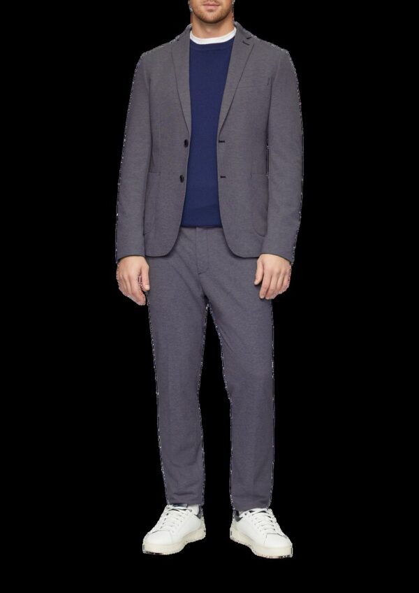 Slim: Joggsuit mit Piquéstruktur