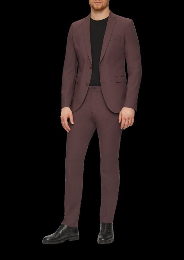 s.O PURE: Elastische Hose in Woll-Optik