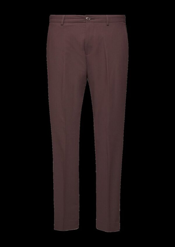 s.O PURE: Elastische Hose in Woll-Optik