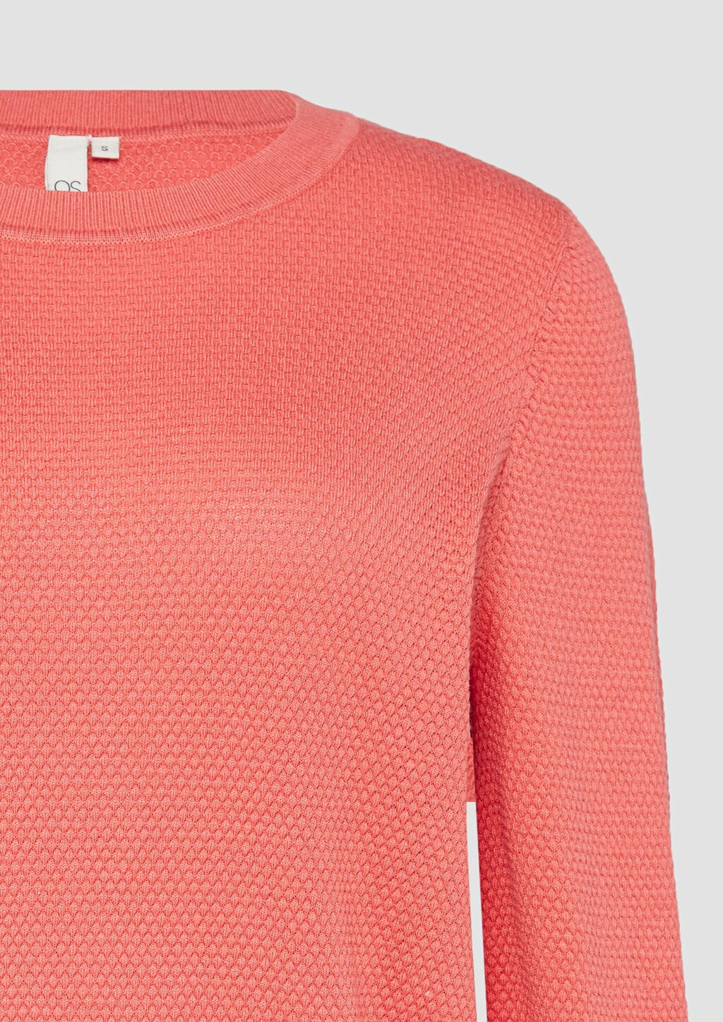 Strickpullover mit Struktur aus Viskosemix