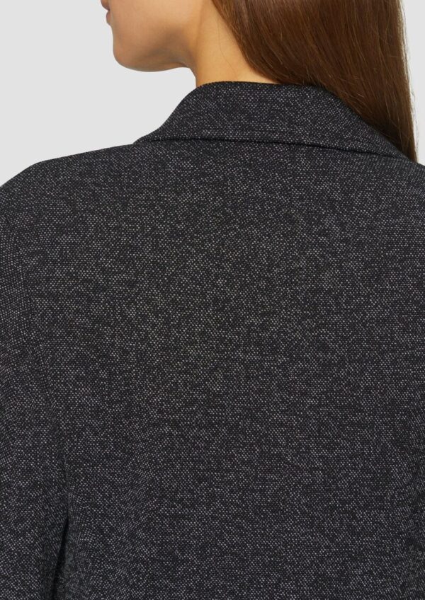 Blazer mit meliertem Muster im Slim Fit