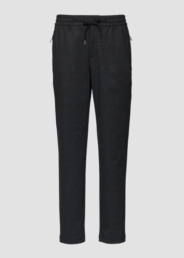 Relaxed: Jogpant in Karo-Optik