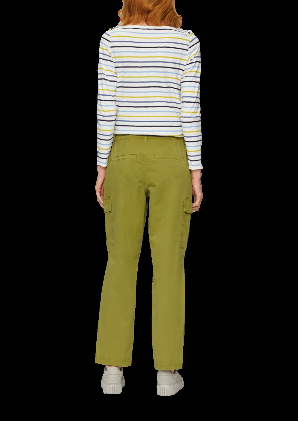 Lässige Cargohose mit Nahtdetails