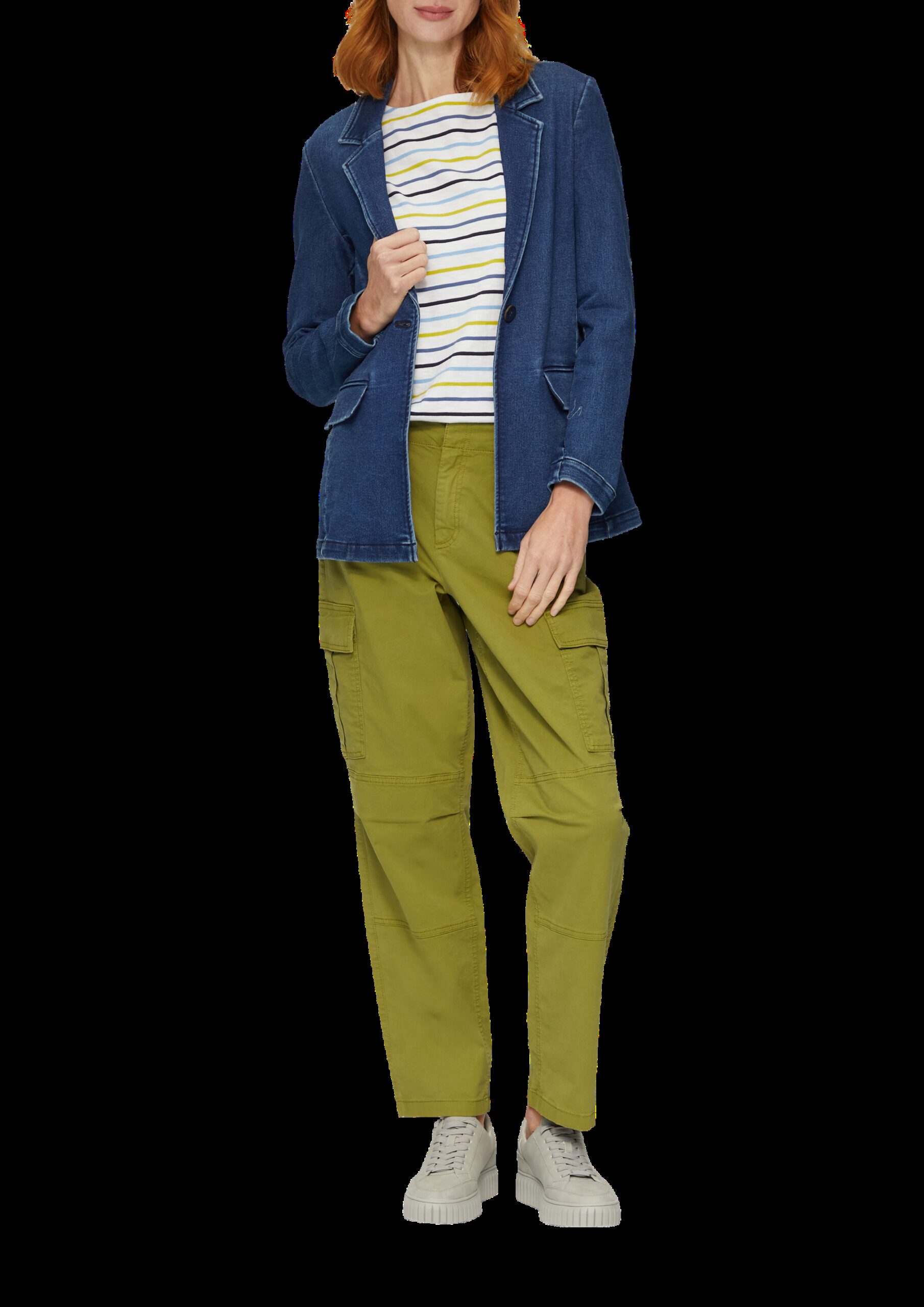 Lässige Cargohose mit Nahtdetails