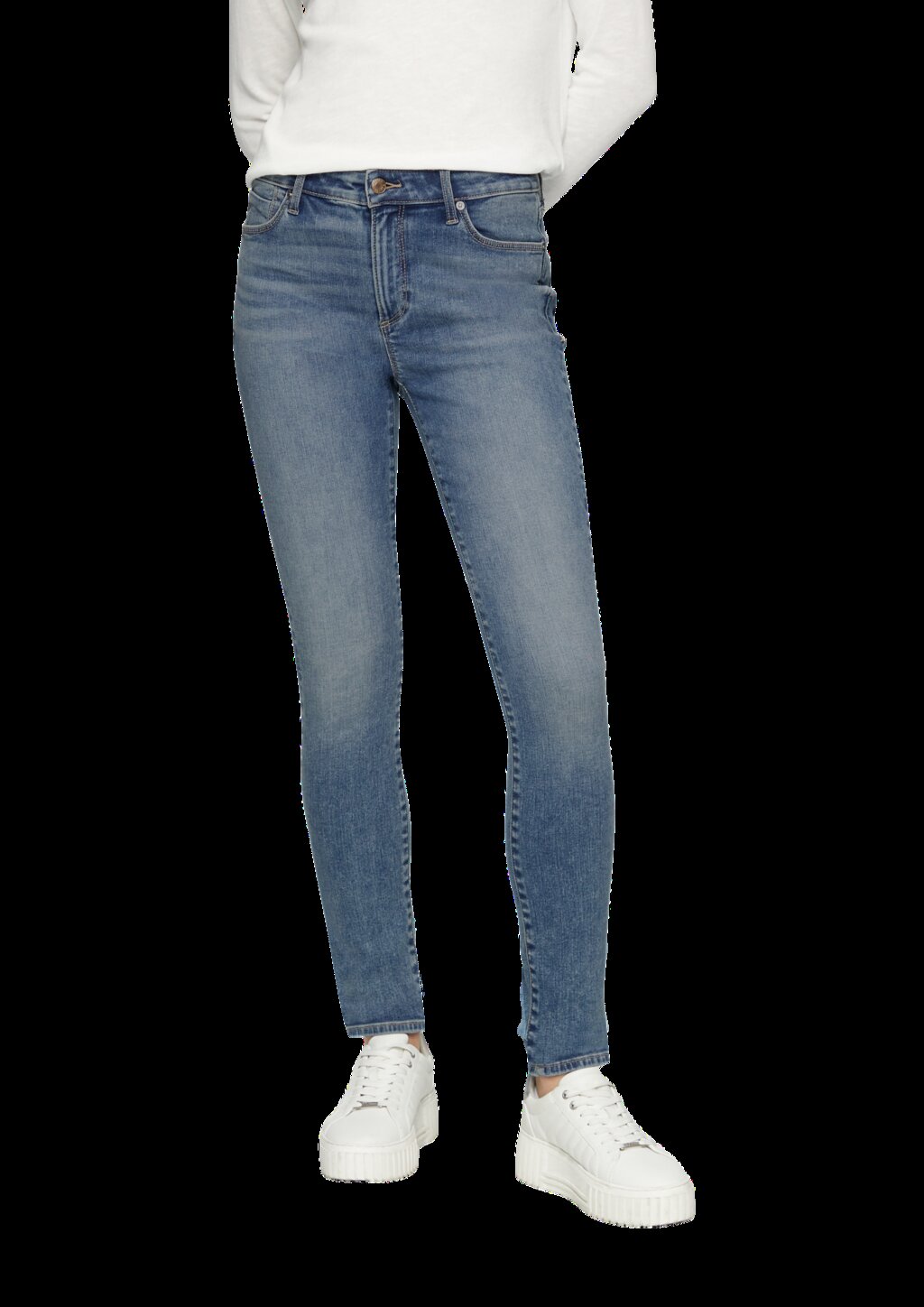 Jeans Izabell / Skinny Fit / Mid Rise / Skinny Leg