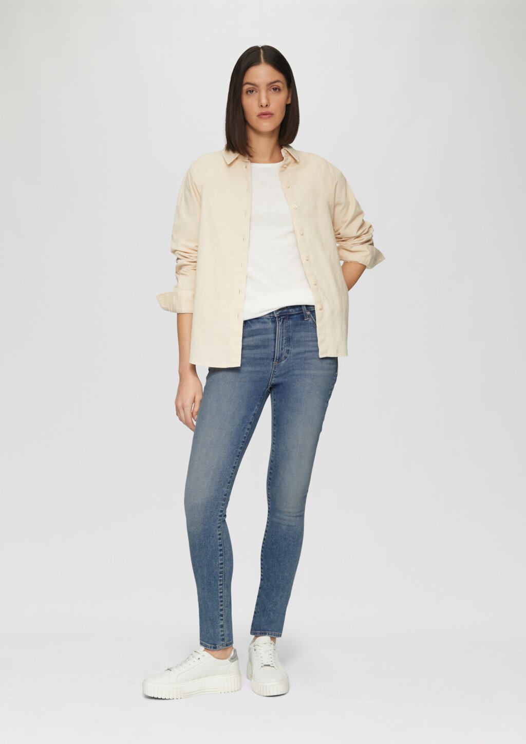 Jeans Izabell / Skinny Fit / Mid Rise / Skinny Leg