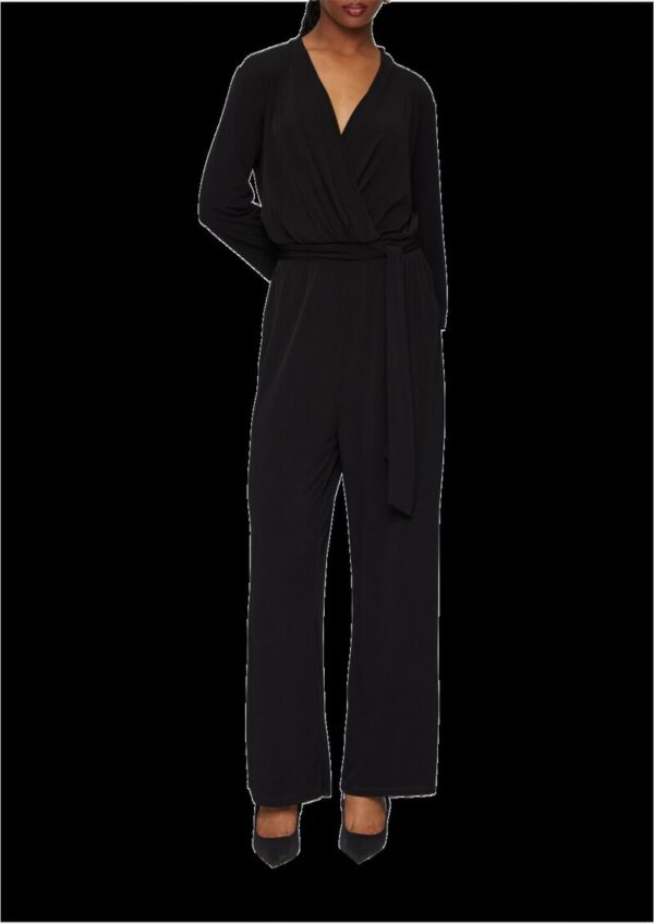 Jumpsuit in Wickel-Optik