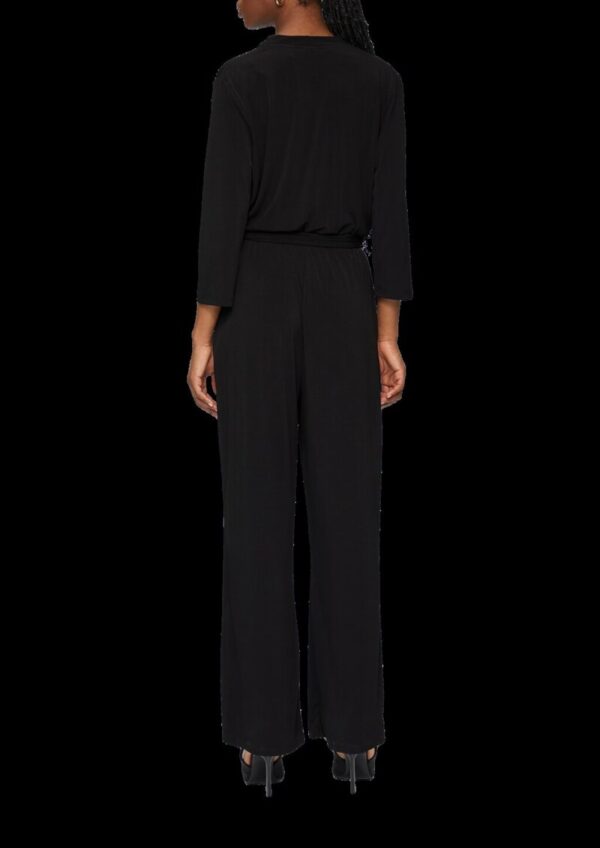 Jumpsuit in Wickel-Optik
