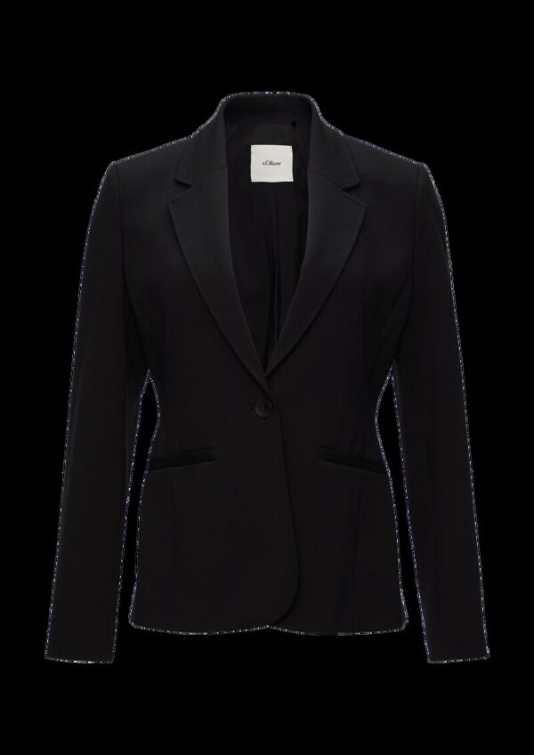 Taillierter Blazer mit Reverskragen