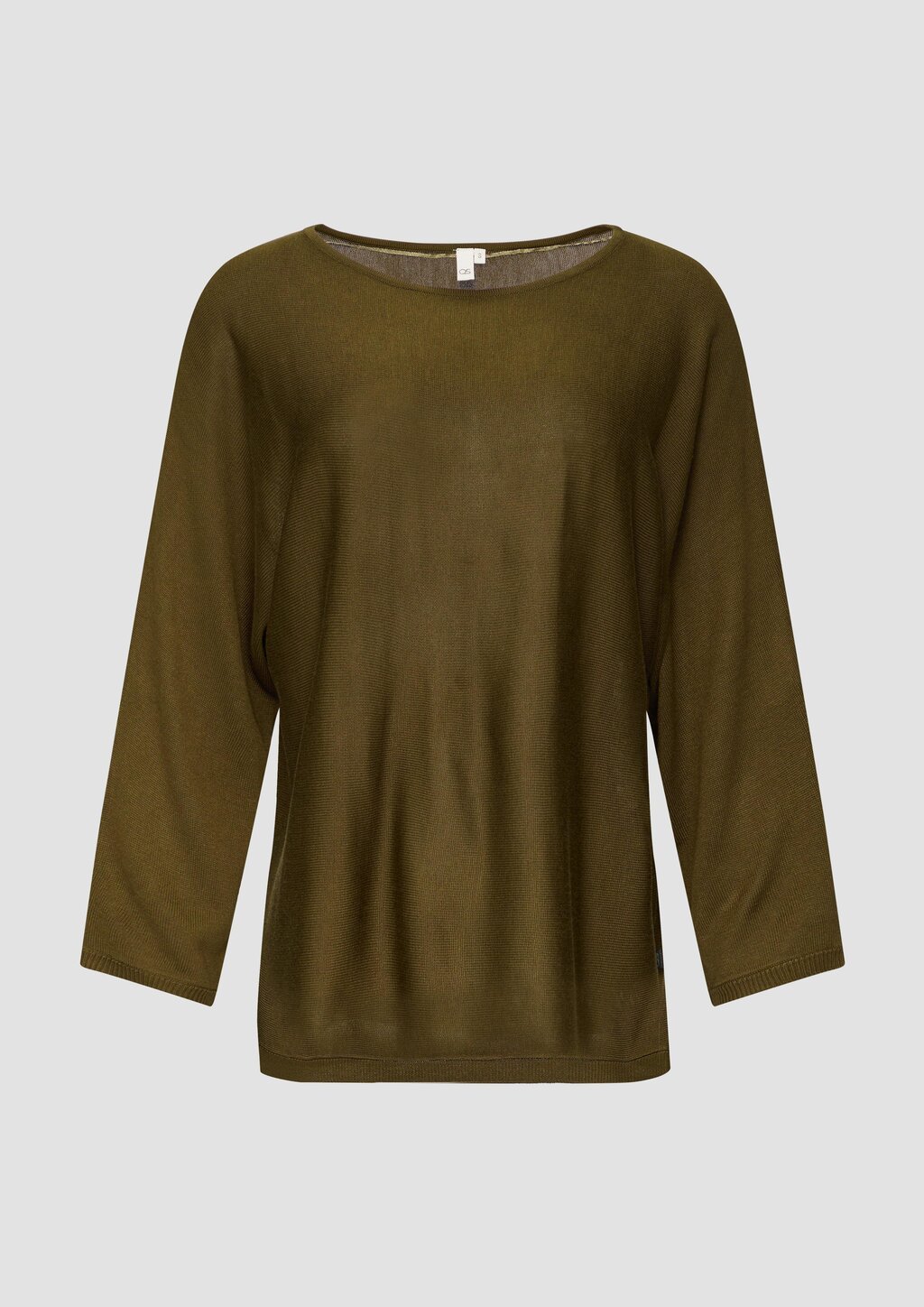 Strickpullover mit Fledermausärmeln