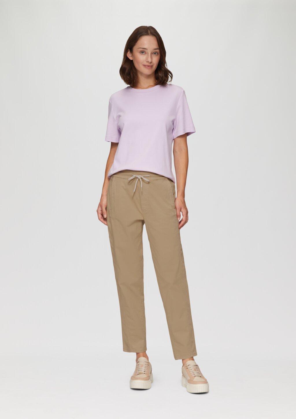 Relaxed: Jogg Pants aus Baumwollstretch