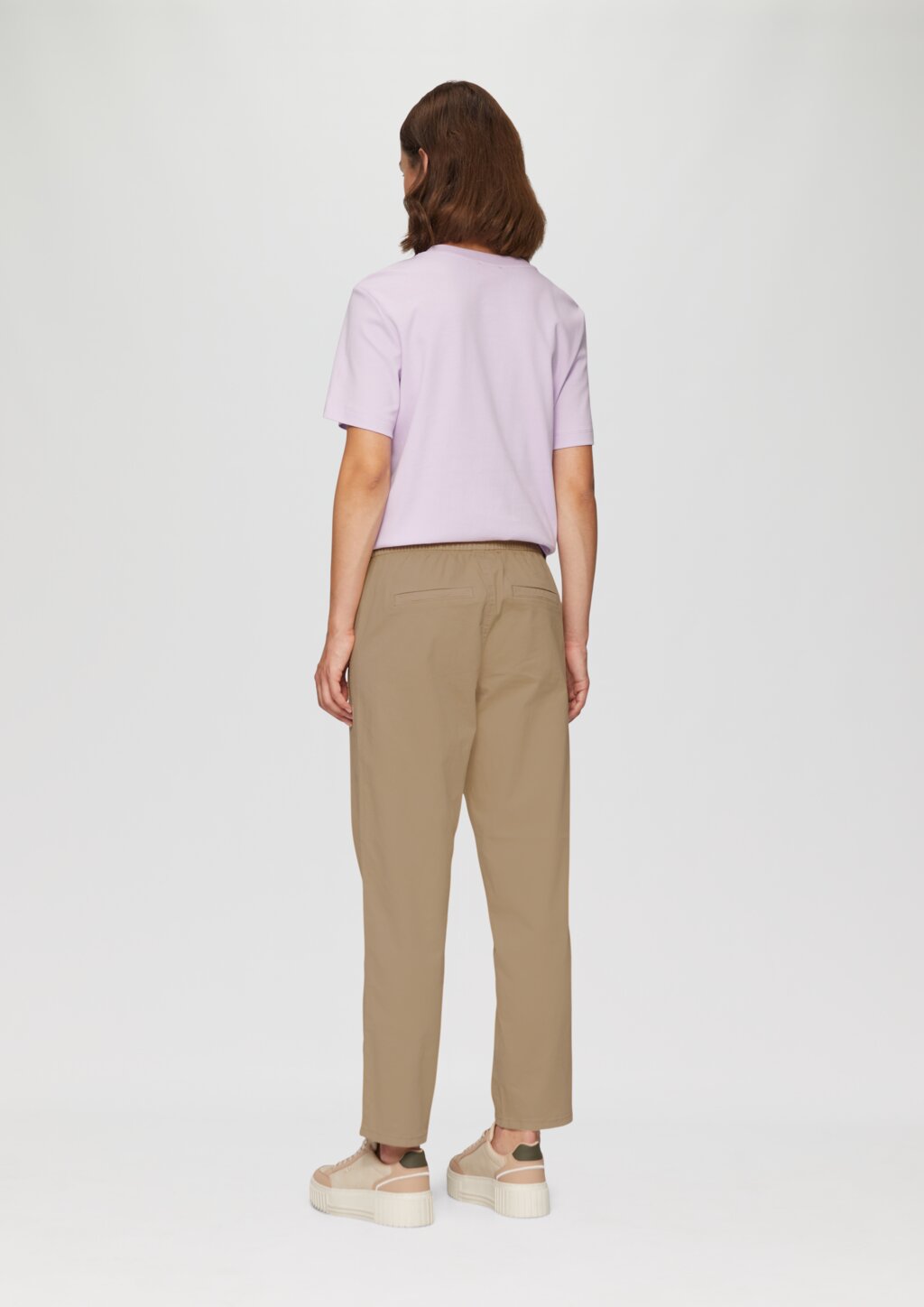 Relaxed: Jogg Pants aus Baumwollstretch