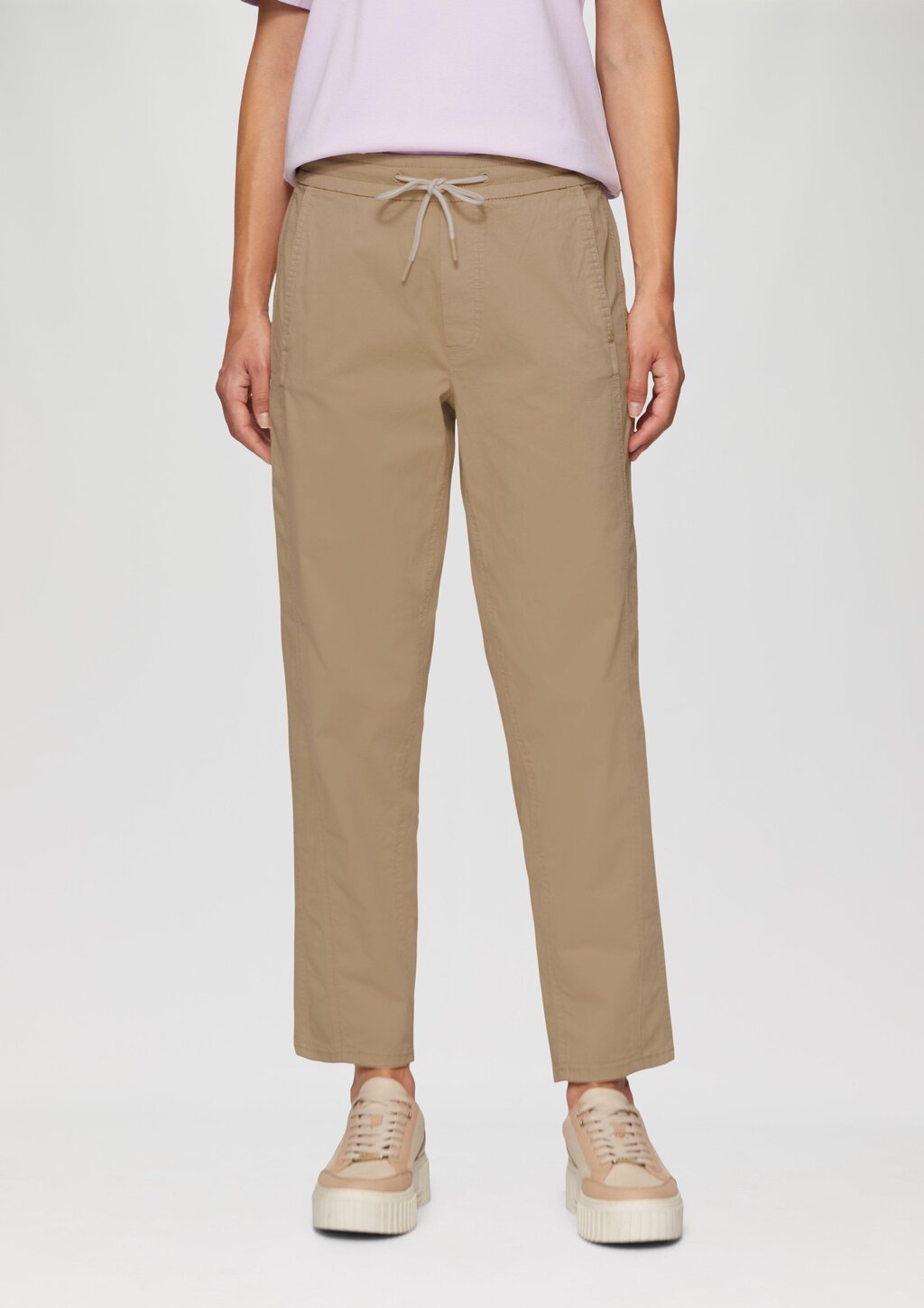 Relaxed: Jogg Pants aus Baumwollstretch