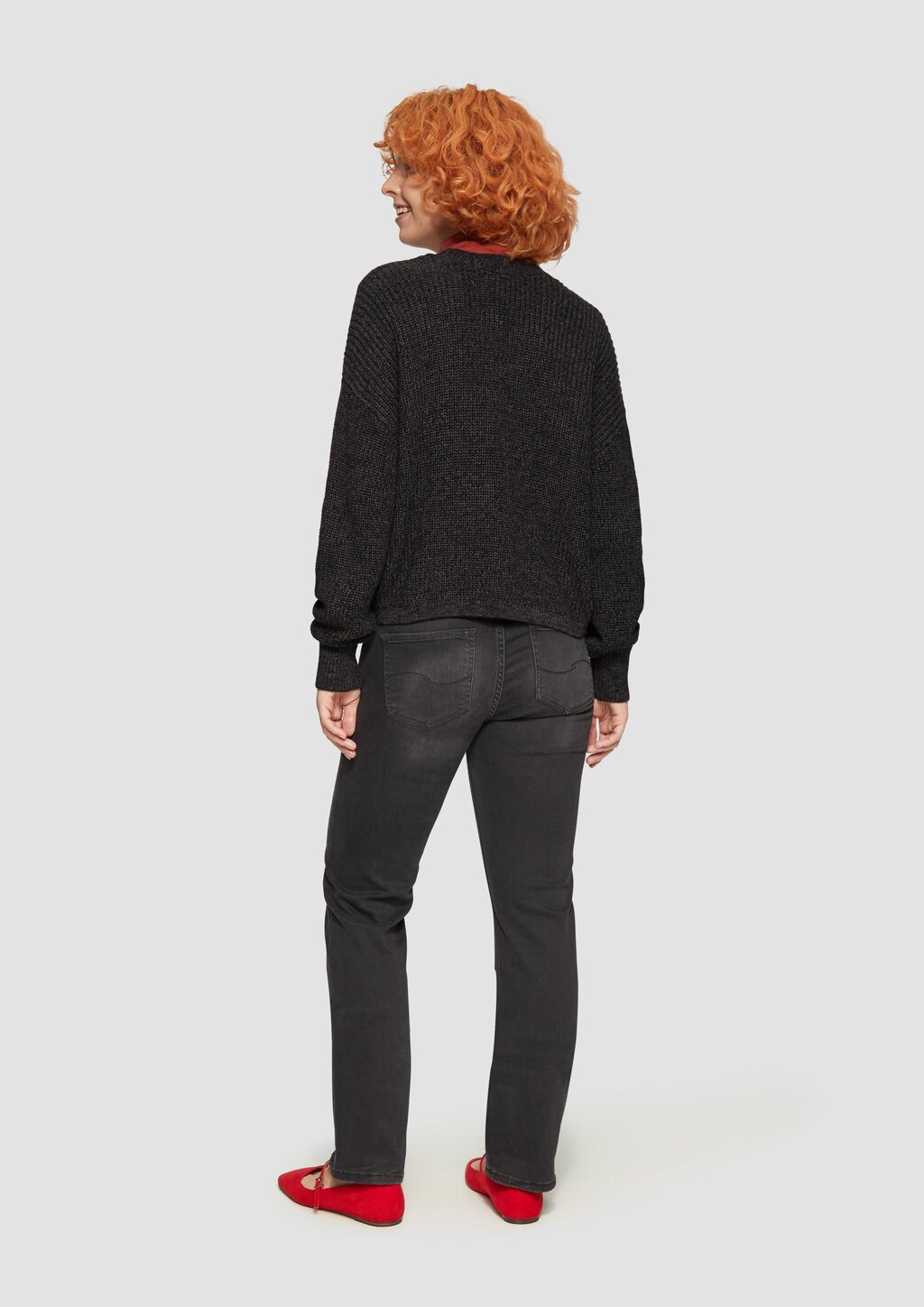 Strickjacke aus Baumwollmix