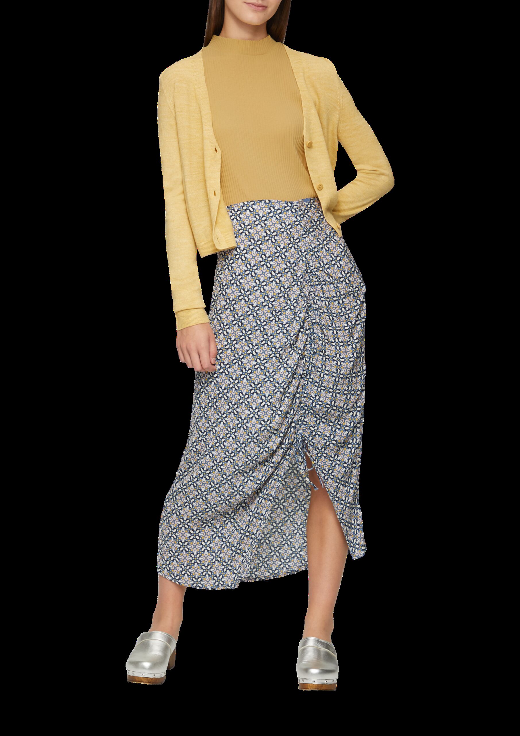 Verkürztes Ripptop mit Turtleneck