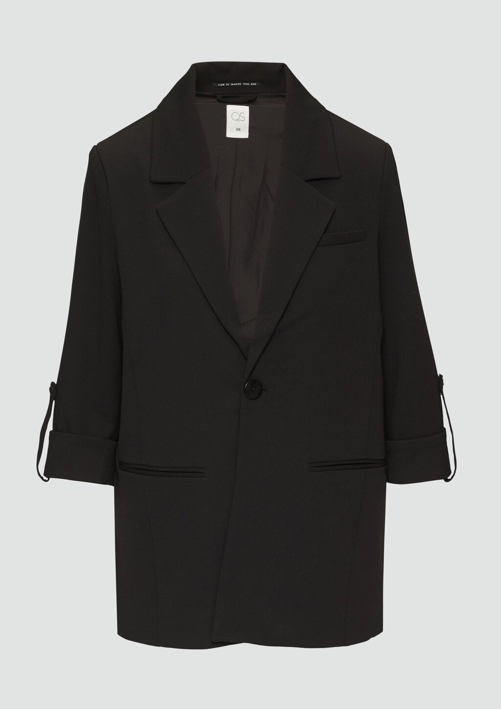 Blazer mit 3/4-Ärmeln