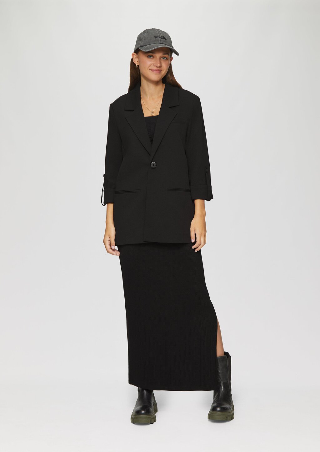 Blazer mit 3/4-Ärmeln