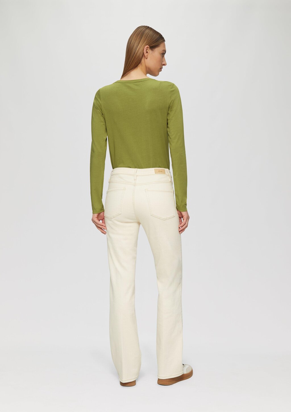 Longsleeve aus Baumwollstretch