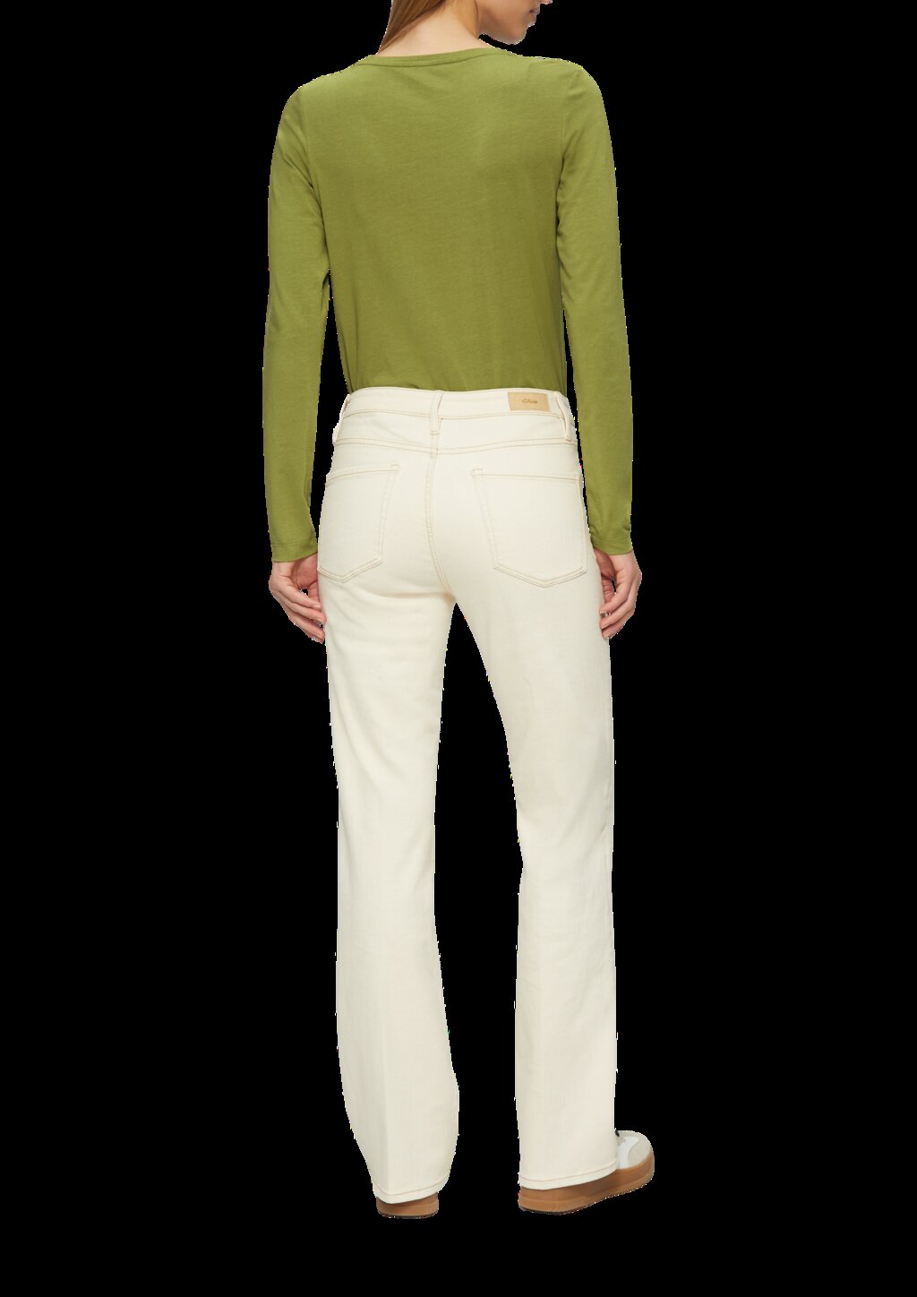 Longsleeve aus Baumwollstretch