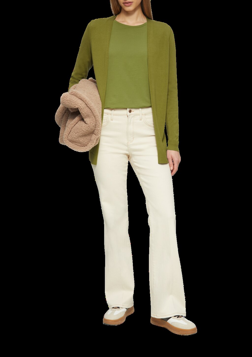 Longsleeve aus Baumwollstretch