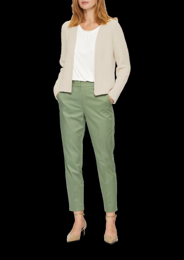 Offene Strickjacke mit Glitzergarn