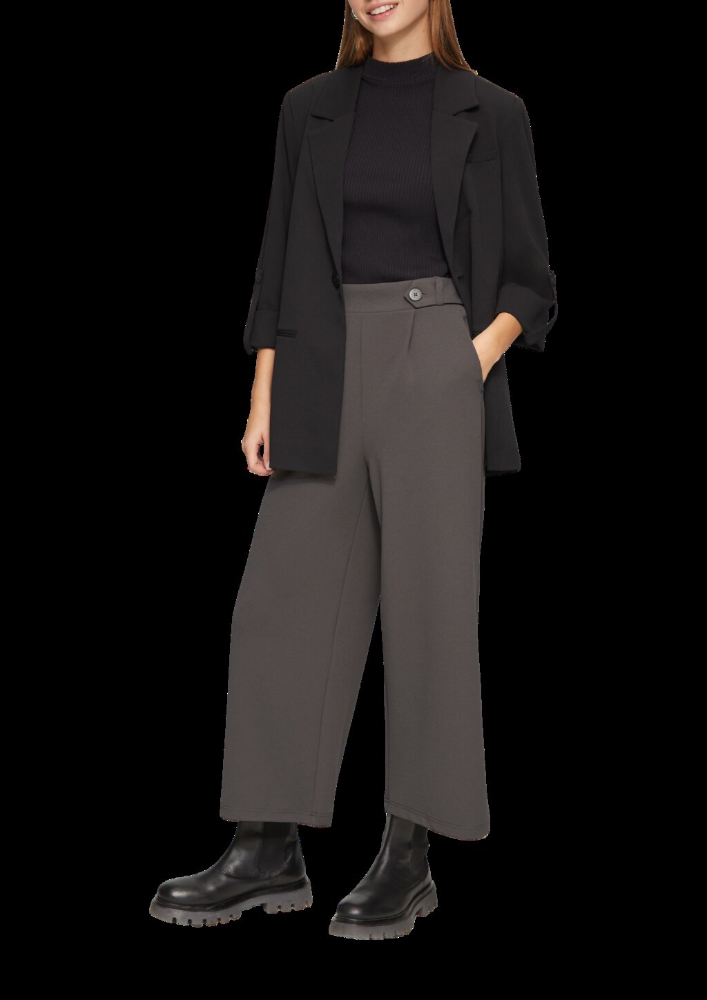 Culotte aus Interlockjersey