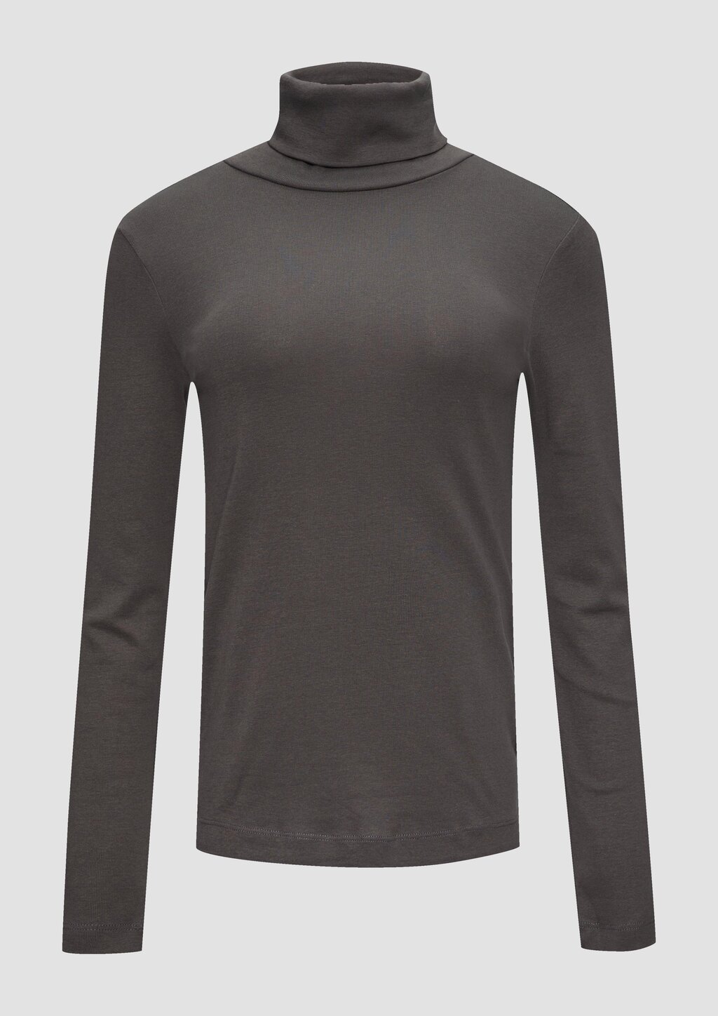 Langarmshirt mit Rollkragen