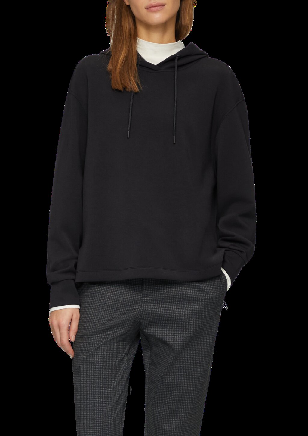 Hoodie aus Scuba im Relaxed Fit