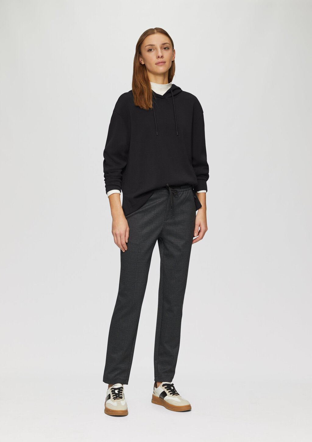 Hoodie aus Scuba im Relaxed Fit