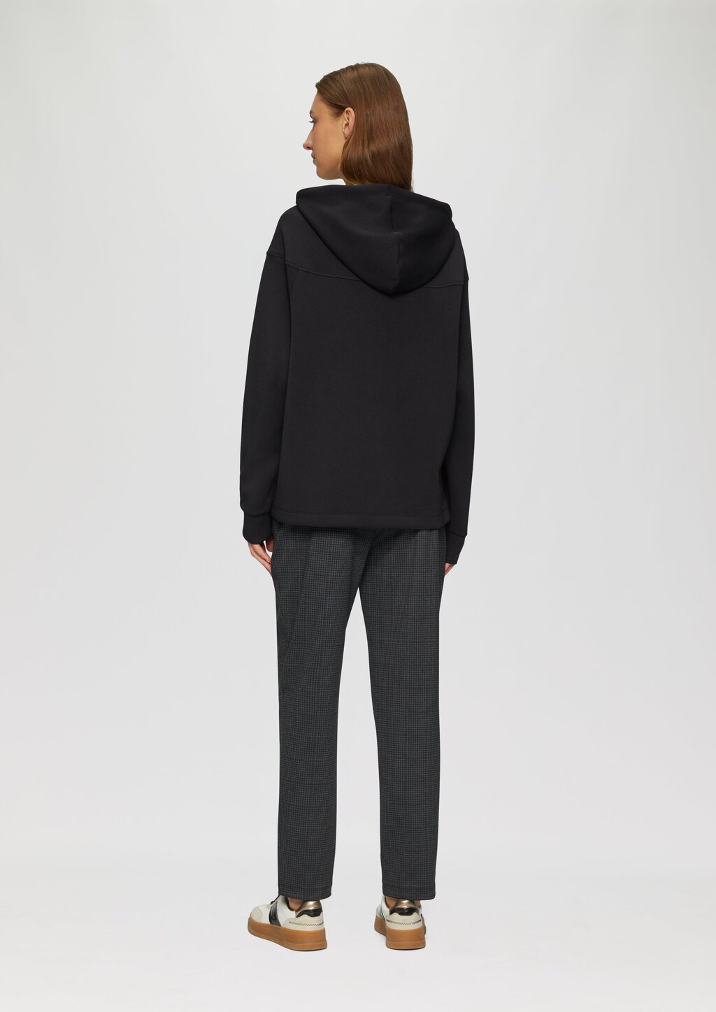 Hoodie aus Scuba im Relaxed Fit