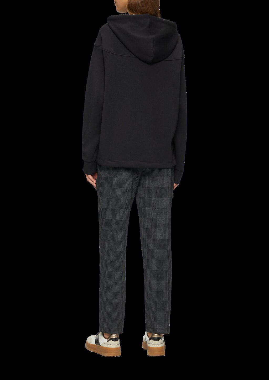 Hoodie aus Scuba im Relaxed Fit