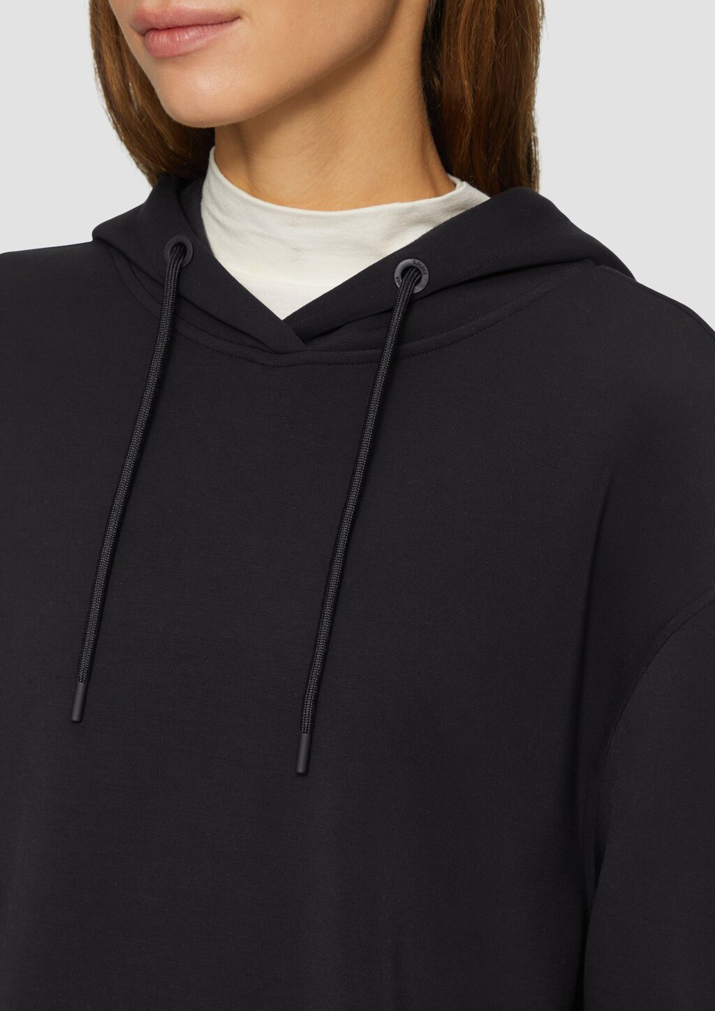 Hoodie aus Scuba im Relaxed Fit