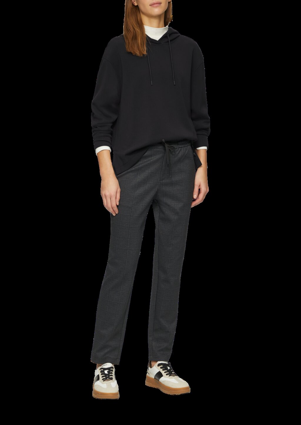 Hoodie aus Scuba im Relaxed Fit