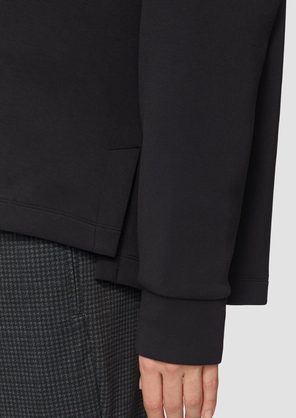 Hoodie aus Scuba im Relaxed Fit