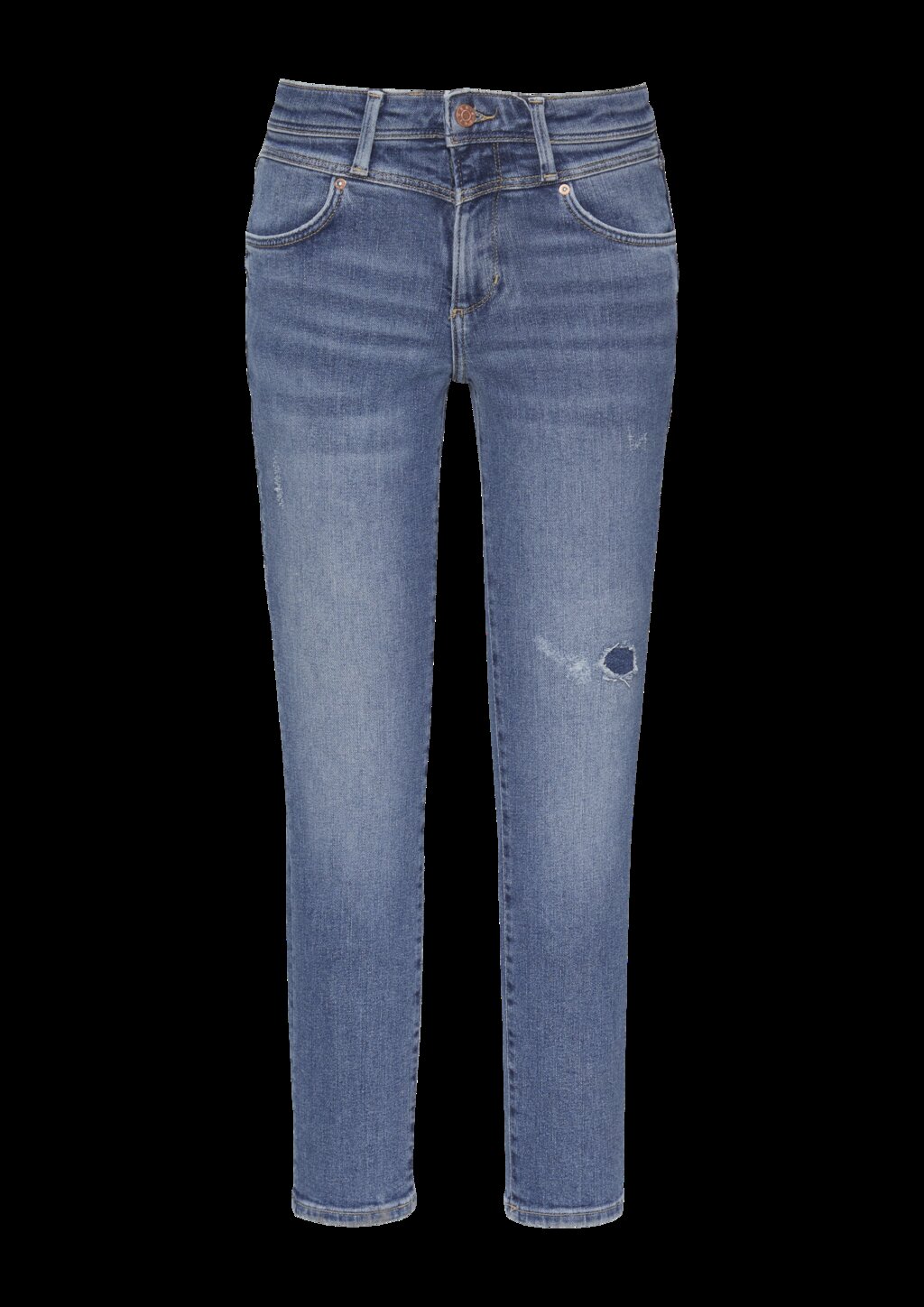 Ankle-Jeans Betsy / Slim Fit / Mid Rise / Slim Leg