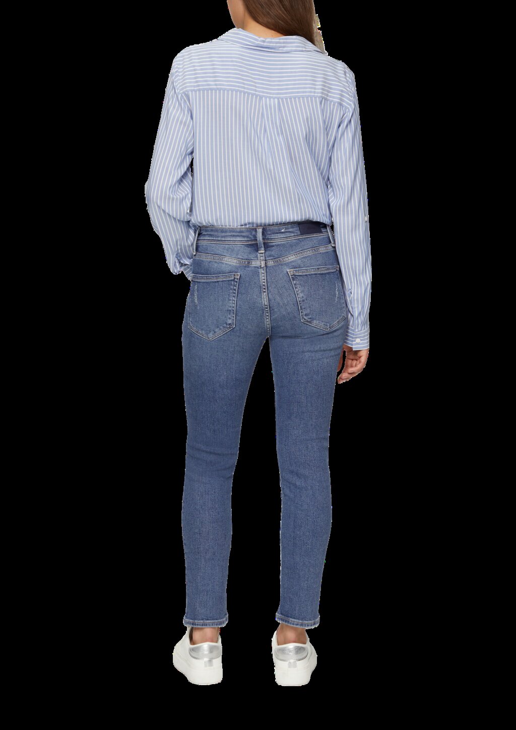 Ankle-Jeans Betsy / Slim Fit / Mid Rise / Slim Leg