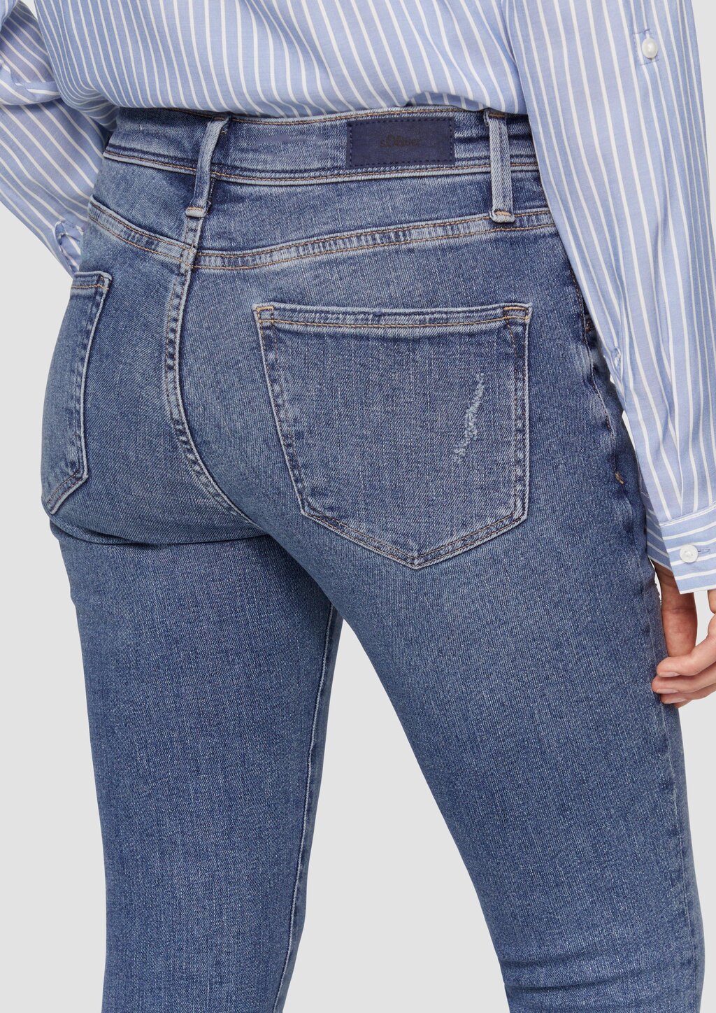 Ankle-Jeans Betsy / Slim Fit / Mid Rise / Slim Leg